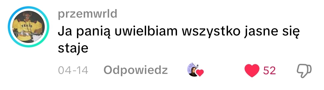 Komentarz uczennicy o lekcjach matematyki